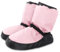 Botas de ballet de 1 pareja, calentamiento suave en espesas botas de baile con correa ajustable, zapatos de ballet para niñas resistentes al desgaste impermeable para entrenamiento de baile en i