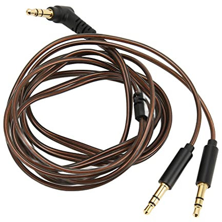 Tnfeeon Flexibler 3, 5 -mm -Dual Kopfhörer Kabel von Kern Idealer Ersatz für Hifiman Sundara Arya Ananda für Home Entertainment