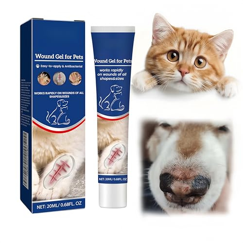 LANEPORD Pet Wound Care Gel for Dogs & Cats | Dog Leg Wound Protector Cat Wound Cream Cat Gel | Waterproof Protective Wound Spray | Fast Healing Wound Glue for Pets