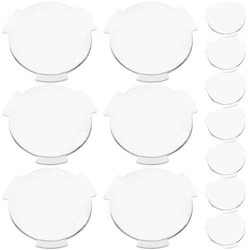 HEALSOPTHY 20 Stück Vr Brillen Kunststofflinsen 25mm Durchmesser 45mm Brennweite Anti Schwindel Anti Blaulichtpc Kunststoff Vr Objektiv für Virtual Reality Headset Gaming