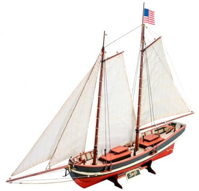 Artesanía Latina - Holzmodellschiff - US Lotensenschiff, Swift - Modell 22110N, Maßtab 1:50 - Modelle zu Bauen - Anfängerniveau