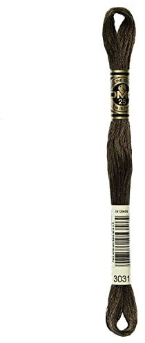 Dmc 6-Strand Embroidery Cotton 8.7yd-Very Dark Mocha Brown
