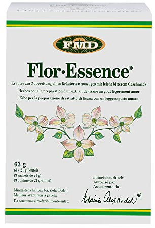 Flor Essence Kräutermischung 3 x 21g, Kräutertee aus Kanada zur Förderung des Wohlbefindens, 8 Kräuter Mischung mit Brunnenkresse, Klettenwurzel & Ulmenrinde