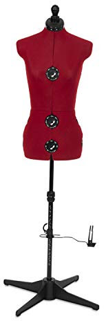 Adjustoform Verstellbare Schneiderpuppe Diana A 8-Teilige | Klein (S) [Größe EUR 38 bis 44]