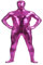 Shiny Ganzkörperanzug Ganzkörperanzug Anzug Suit Kostüm Rose XXL
