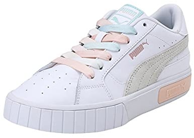 PUMA Damen Cali Sneaker, White White, 39 EU