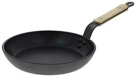 DE BUYER Poêle Choc Resto B Bois Induction, Taille - 24 cm