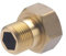 Raccord Compteur Mâle 12x17 (3/8) Femelle Ecrou libre 15x21 (1/2) NOYON & THIEBAULT