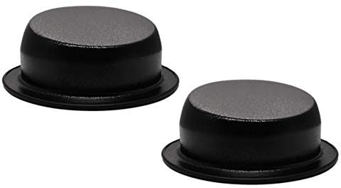 Pair of Universal Angled Speaker Enclosures Boxes Pods Surface Mount for Install of 6.5 Inch Speakers or Smaller