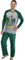 Harry Potter Men's Raglan Shirt and Plaid Pants Pajama Set - (Slytherin, SM)