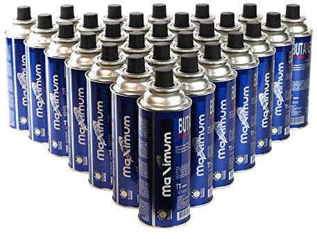 MaXimum Big Pack 36 x 227 Gramm Gas Kartuschen Butan Gas ES-01