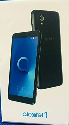 Alcatel 1 4G débloqué pour Toute Carte SIM Tout comté Android Oreo Smart Phone Noir 8 Go par Rtek