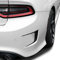 Bogar Tech Designs Vinyl-Aufkleber für hintere Stoßstange, kompatibel mit Dodge Charger 2015–2024, Mattschwarz