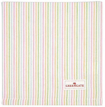 GreenGate Ansley Stoffserviette mit Spitze White 40 x 40 cm