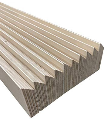 Keilleisten French Cleat 10er Set Stärke 15mm Längen wählbar (100cm)