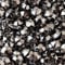 MajorCrafts 2000pcs 5mm ss20 Flat Back Resin Rhinestone Embellishment Gems (Black Hematite C31)