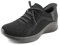 Skechers Femme Ultra Flex 3.0 Brilliant Path Sneakers,Sports Shoes, Black Knit/Trim, 38.5 EU