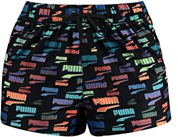 PUMA Damen Badeshorts Bikinihose Swim Shorts High Waist Shorts