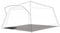 qeedo Comfort Carpet Zeltteppich (250x250 cm), Anti-Rutsch-Beschichtung, integrierte Schuhablage, Roll-in-Bag