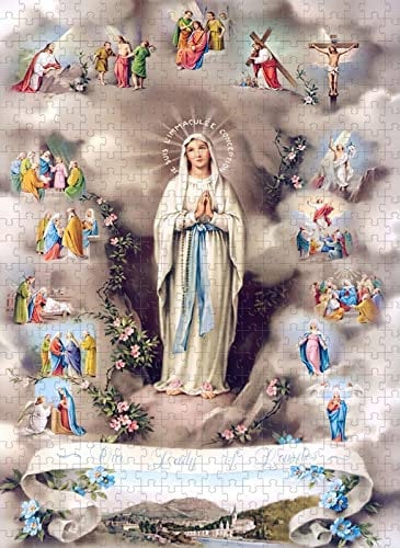 8000 Teile Puzzle Jesus Glaube Familie und Freunde Bildungsurlaub