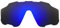 Remplacement oakley Jaw-breaker OO9290 Sunglass / 1,5 mm polarisé/facile à installer (dark blue)