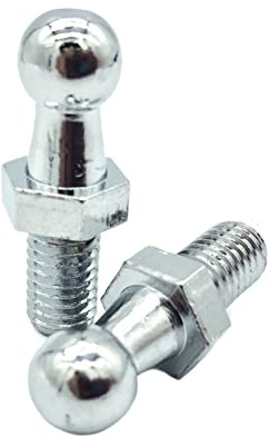 Vérins À gaz 2x10mm M8 M6 Capot Démarrage Jambe Force À Gaz Raccord D'extrémité Connecteur Vis À Billes Boulon Goupille Joint Valve pour Supports Levage À Ressort Ressorts à Gaz Hayon (Taille : M8)