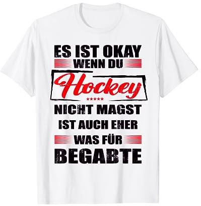 Lustiger Spruch für den Hockeyspieler Mann & Frau Hockey T-Shirt