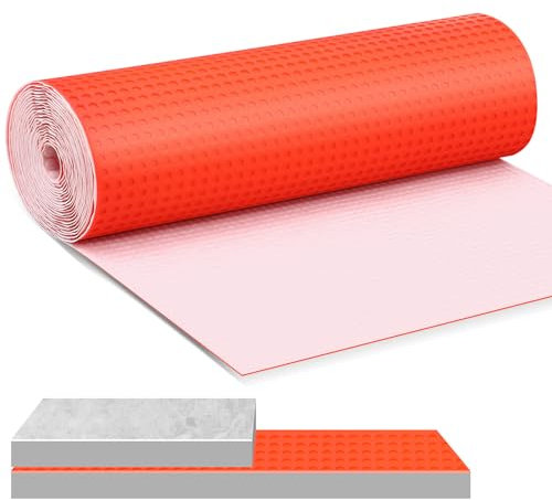 Drydiet Abkoppelmembran für Fliesen, 3 mm, Orange, 54 m²