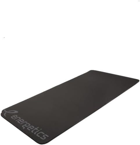 energetics Unisex – Erwachsene Mat Trainingsmatten, Black/Grey Dark, 185 cm