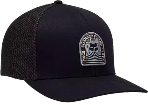 Fox Racing Men's Exploration Black Flexfit Hat