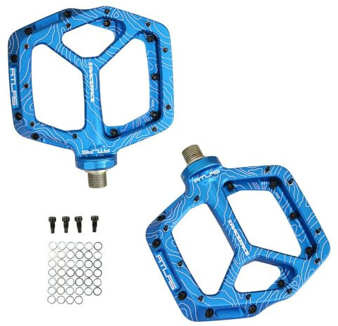 RaceFace Atlas Bike Plattformpedale, blau, RF2945, 114mmx 101mm