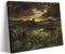 Thomas Moran Malerwerk (Childe Roland to The Dark Tower Came) Poster Gemälde auf Leinwand, Wandkunst, Rollbild, Druck, Wohnzimmer, Wände, Dekoration, Häuser, 20 x 30 cm