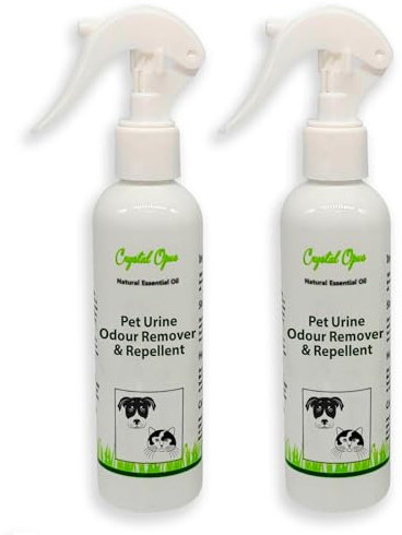 2 Pack Pet Urine Smell Neutralising & Odour Removing Spray. Tried & Trusted Blend. Cat, Dog & All Pets. Ultra-Effective & Safe Deterrent Against Fouling & Foul Leftover Smells.