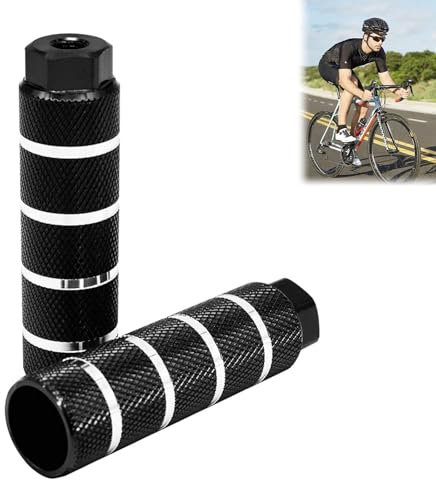 Bike Pegs Antidérapantes en Alliage D'aluminium,BMX Pegs,Repose-Pieds de Vélo Universels,Pegs Pédales,Repose Pied Velo,Cale Pied Velo,Pegs Cyclisme pour BMX,VTT,Vélo De Route