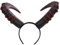 CALLARON Halloween Dämon Hörner, 28 x 13 cm Halloween Teufelshorn Stirnband, Dämonenhörner-Stirnband Gothic Dämon Hörner Stirnband für Frauen und Männer Halloween Cosplay Kostüm