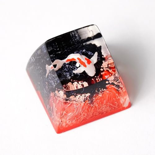 DATKEY Artisan Tastatur-Tastenkappen – niedliche und ästhetische Kirschprofil-Tastenkappen für Männer, Geschenke (DATKEY0650 FBA, SA)