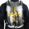 HOMYZ Medieval Steel Templar Jacket Brass Cross Cuirass Body Armor Knight Breastplate Jacket Chest Armor