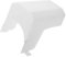 HOMSFOU Range Hood Lamp Guard Light Lens Cover Vent Hood Pot Cover Replacement Part Kitchen Vent Hood