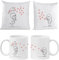 Quodelo Regalos Originales para Parejas, Pack 2 Fundas de Cojín 40 * 40cm.(Sin Relleno) y 2 Tazas, Ya Sabes qué Regalar a tu Pareja en su Cumple, Bonita Presentación, Regalos de Pareja para Disfrutar