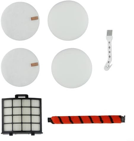 Filtro de polvo compatible con filtro y cepillo para aspiradoras Shark PZ1000 UKT para mejorar el rendimiento