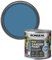 DUAYRA Garden Wood Paint 250ML | Outdoor Furniture Paints | Multi-Surface Waterproof Weather Resistant | Quick Drying Formula | For Benches, Terracotta Pots, Brickwork, Stones | (Cornflower)