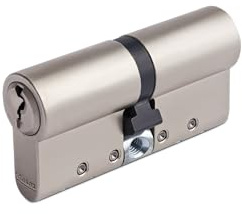Cylindre de porte européen Tokoz Tech 30x30 - Cylindre de sécurité inox, carte code protégée. (Double entrée, 30x30)