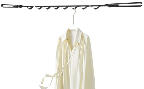 Cordel Portátil Para Ropa De Viaje - Cuerda de Secado Resistente para Autocaravana,Suministros Ligeros para Viajes por Carretera, Tendedero Portátil para Camioneta Sedán Trailer Pickup | Para Autocara