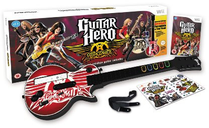 Guitar Hero: Aerosmith with Wireless Controller [UK Import]