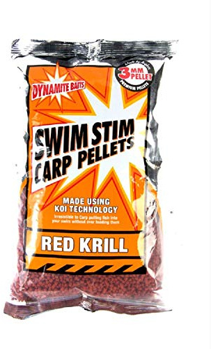 Dynamite Baits Swim Stim Red Krill Pellets (3mm)