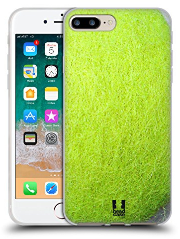 Head Case Designs Tennis Ball Kollektion Gelhülle [Militärischer Schutzgrad] Kompatibel Mit Apple iPhone 7 Plus/iPhone 8 Plus Und Kompatibel Mit MagSafe
