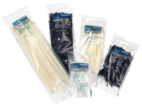 ABB Nylon 66 Kabelbinder Kabelbinder 6,93 mm x 770.61mm, Packung a 50 Stück
