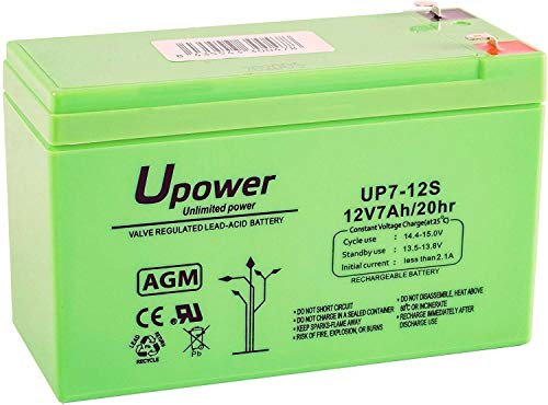 Batterie de plomb 12,0 V / 7,2 Ah.