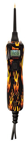 Power Probe III Clamshell - [Car Automotive Diagnostic Test Tool, Digital Volt Meter, AC/DC Current Resistance, Circuit Tester] (Fire)