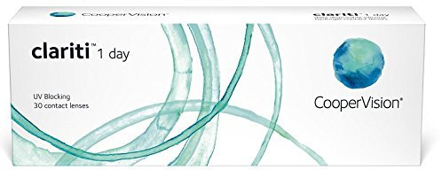 Clariti 1 Day - Lentes de contacto esféricas diarias (R 8.6 / D 14.1 / -6.5 Diop), Pack de 30 uds